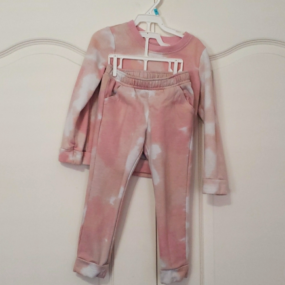 2 sets of pants and sweater.